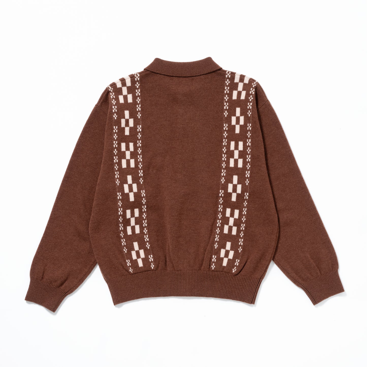 Minsa Knit Polo Cardigan