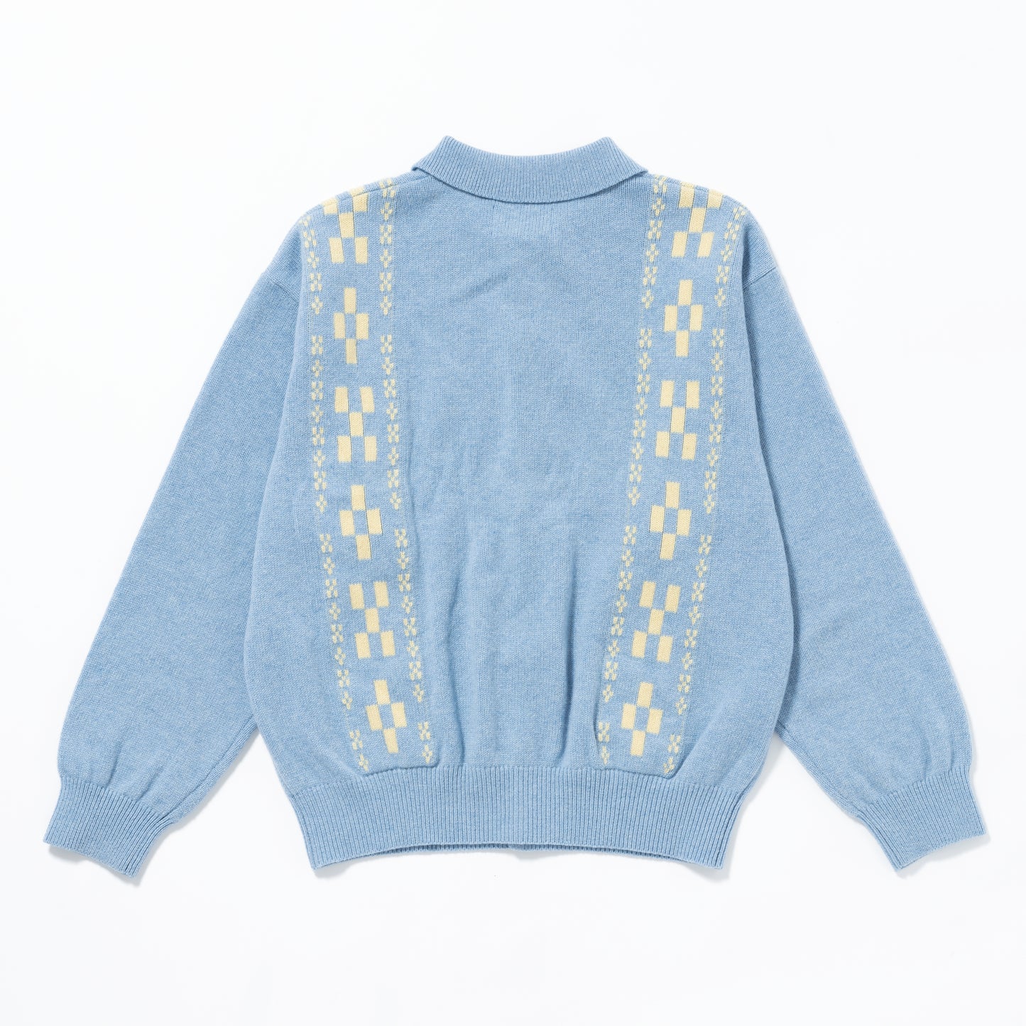 Minsa Knit Polo Cardigan
