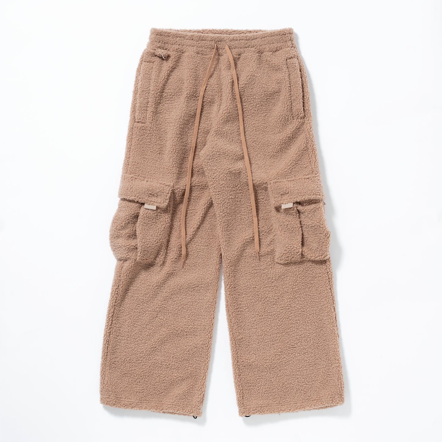 Plush Poodle Cargo Sweatpants