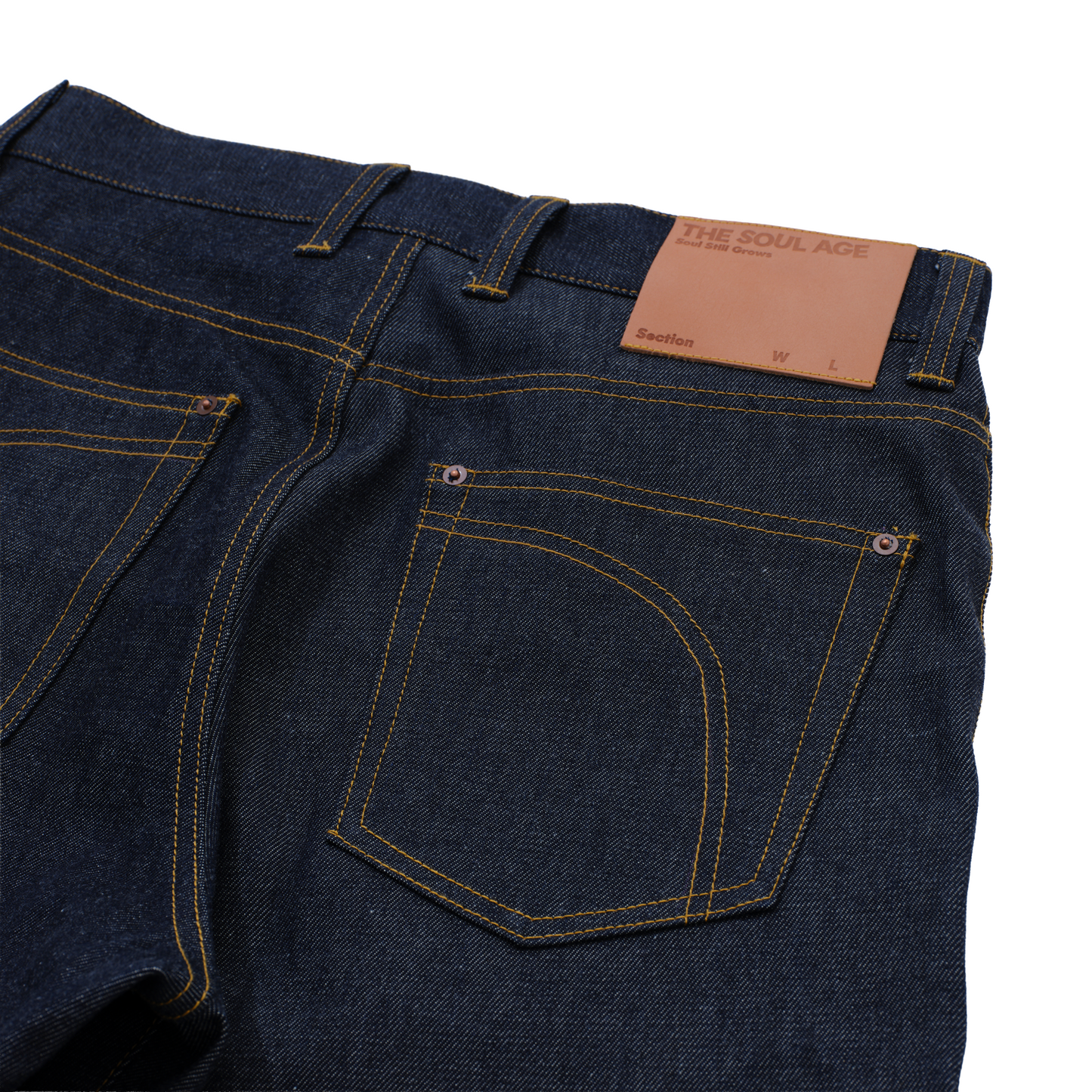 Double Knee Denim Shorts