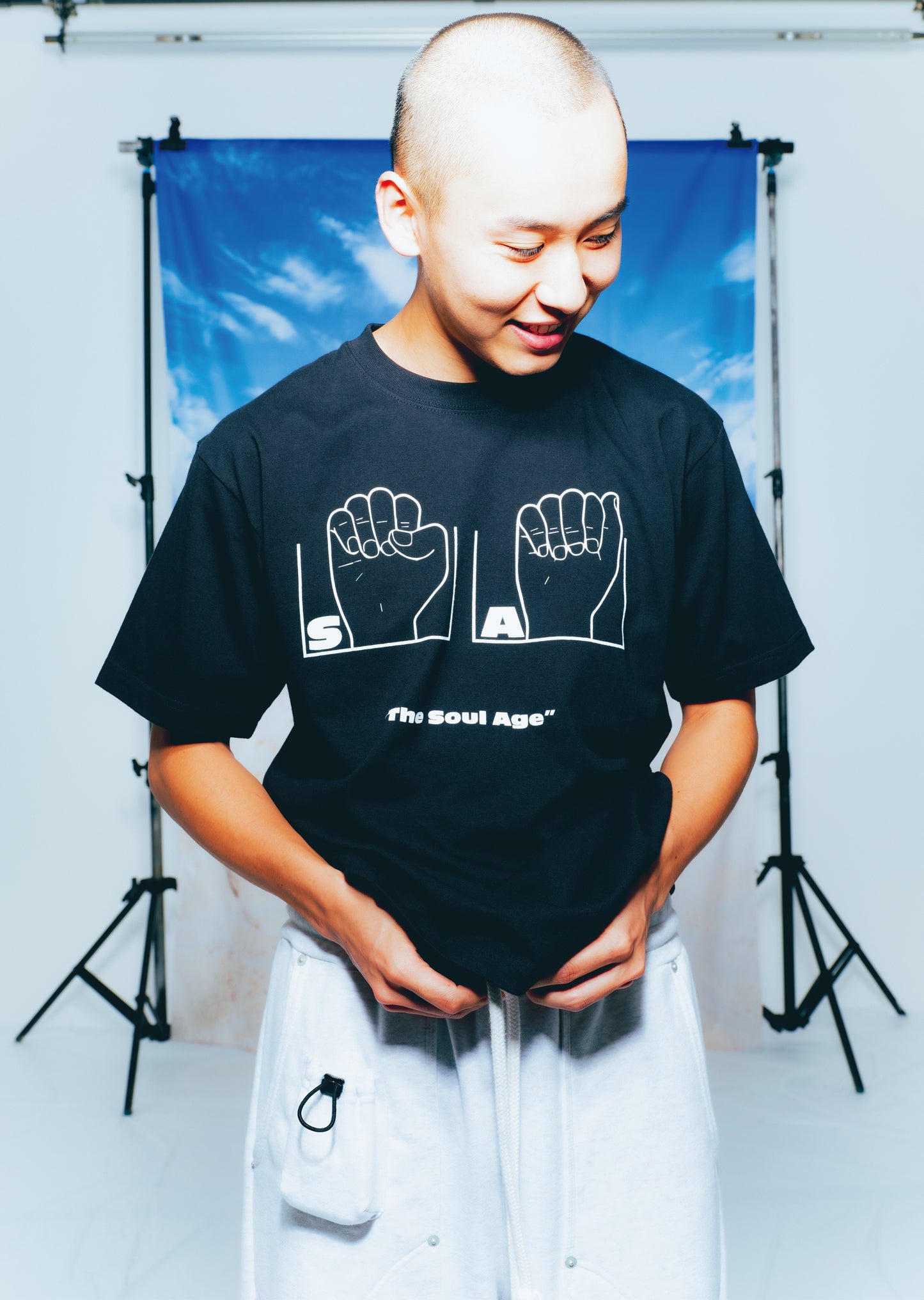 BLACK
Lサイズ着用