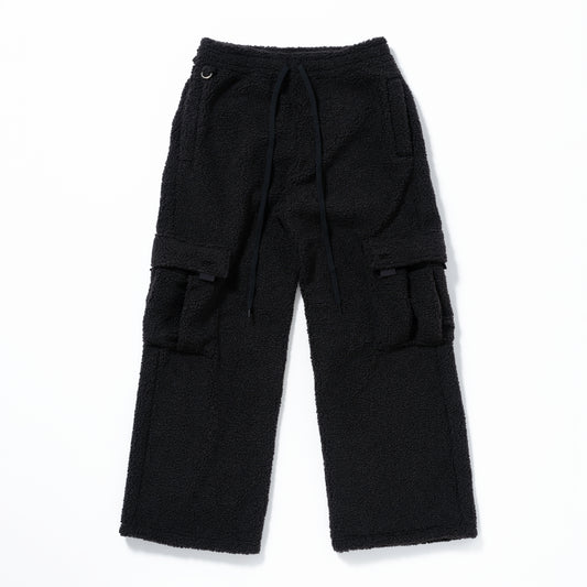 Plush Poodle Cargo Sweatpants