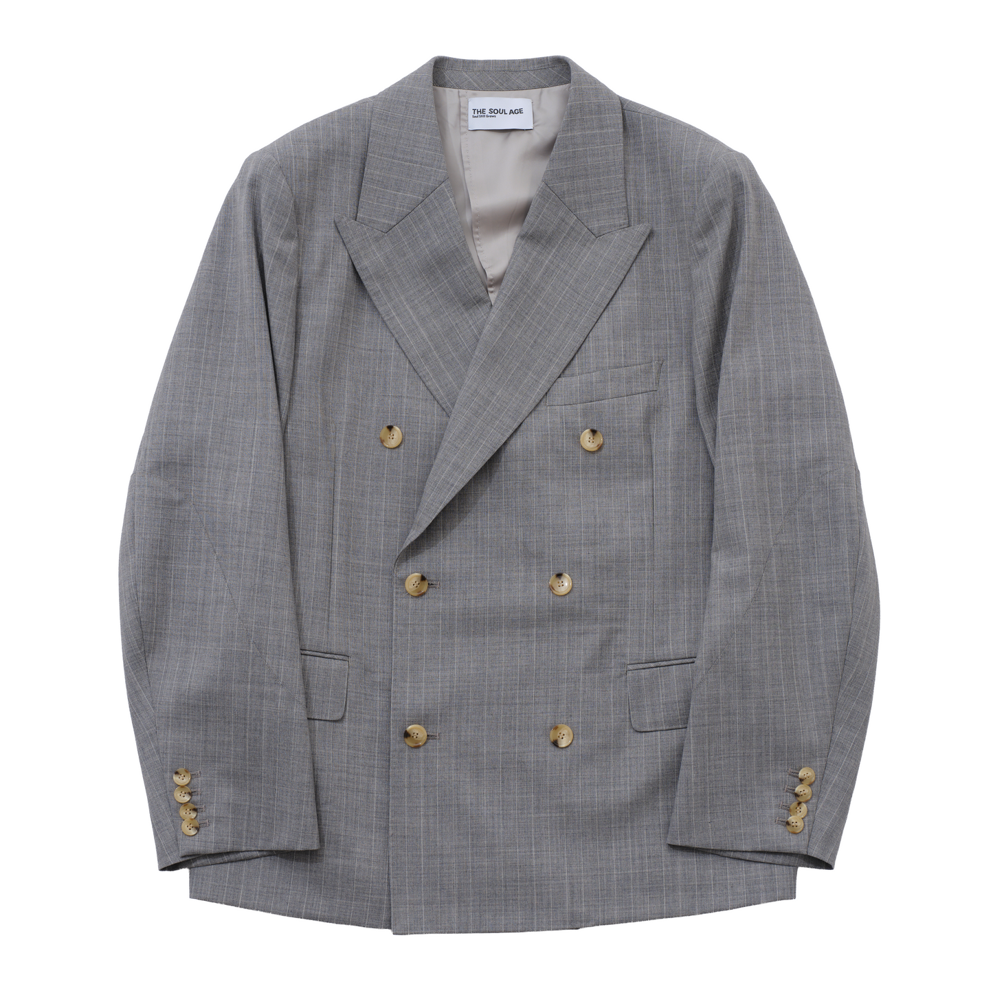 Double Elbow Double Breasted Jacket