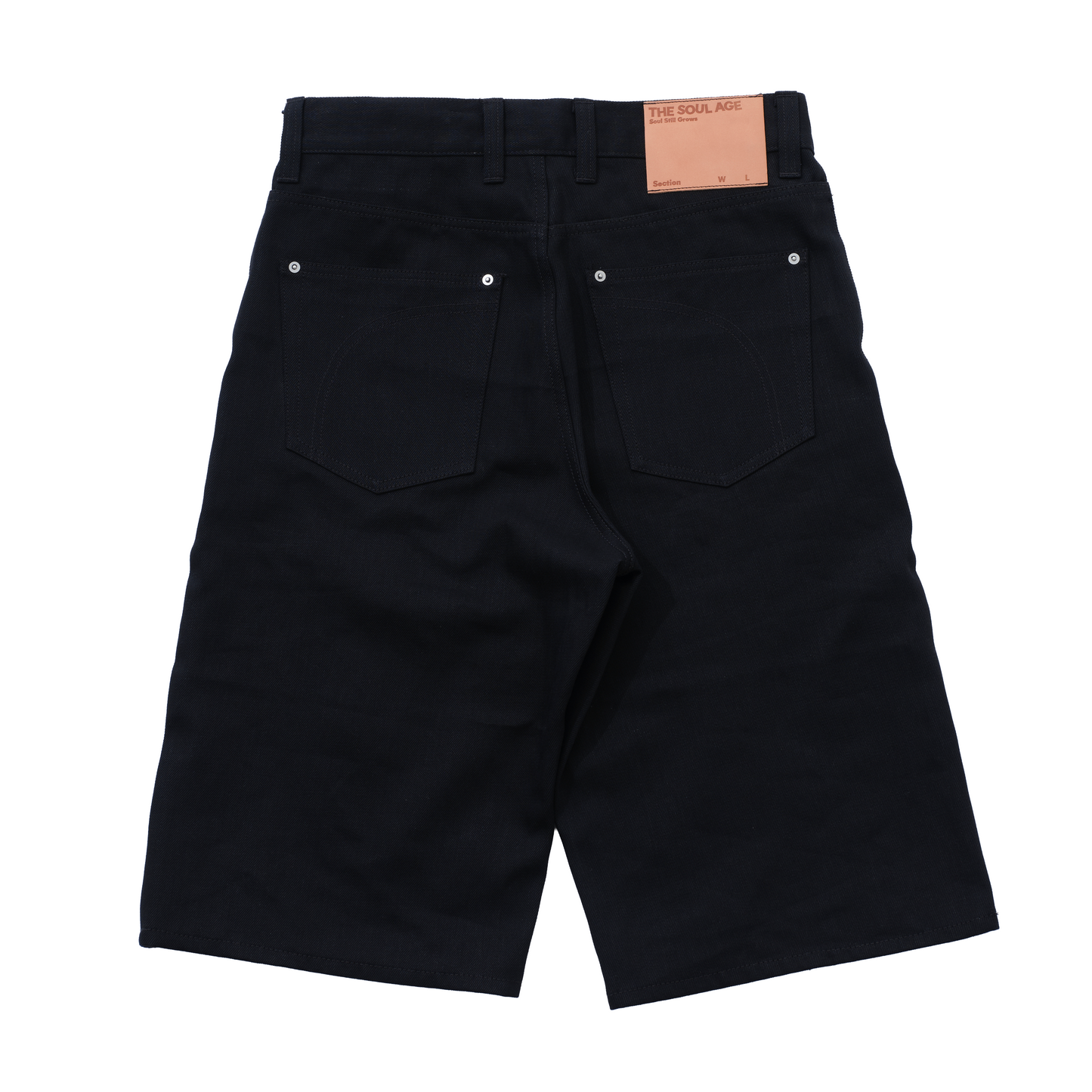 Double Knee Denim Shorts