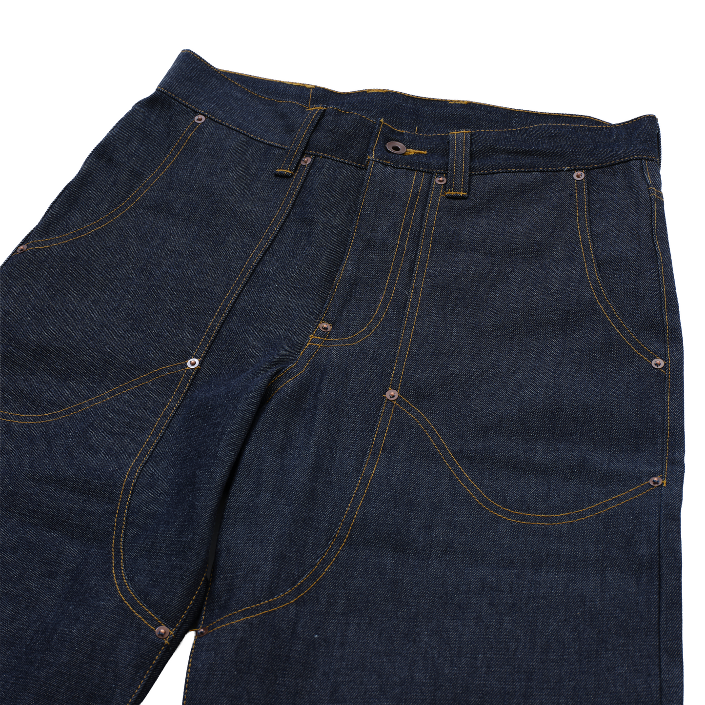 Double Knee Denim Shorts