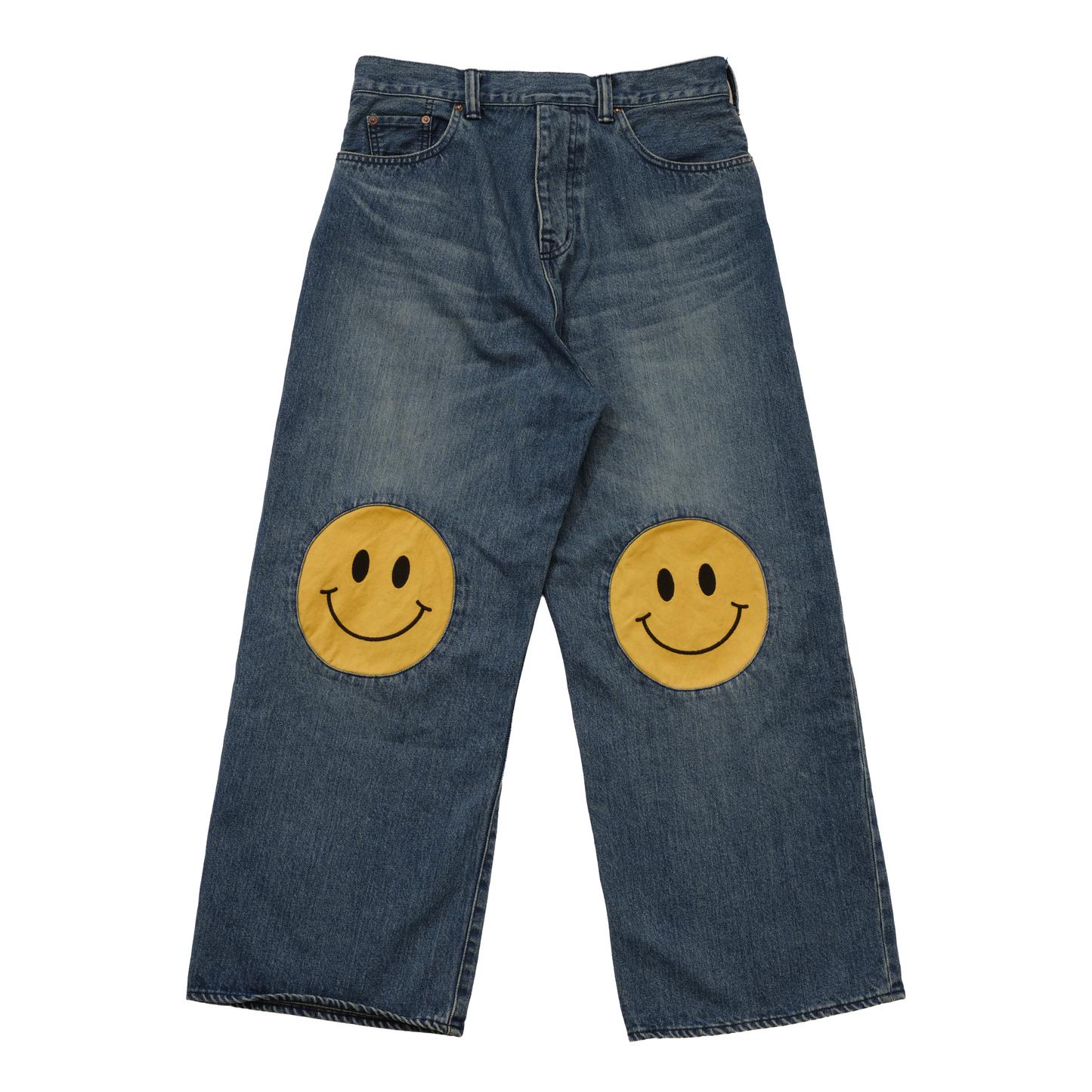 Knee Laugh Forward Denim Jeans