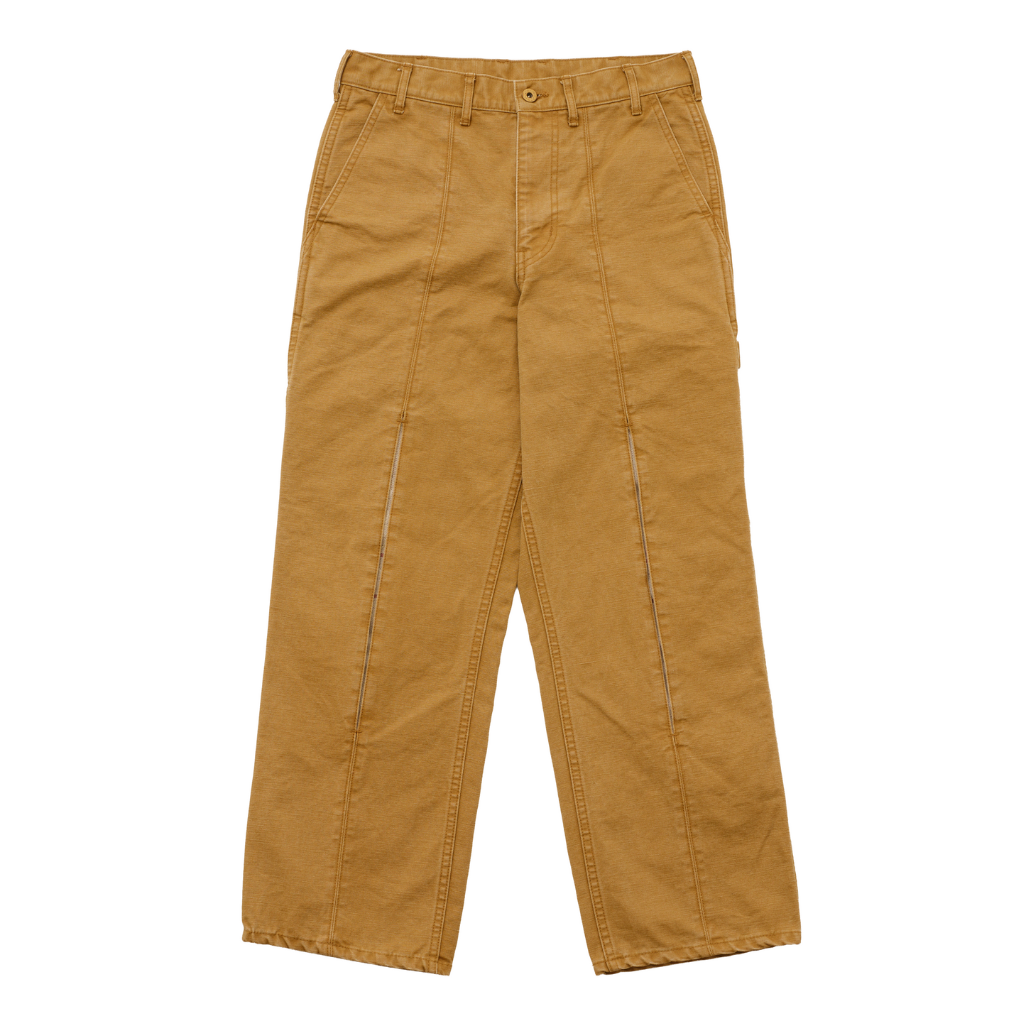 Knee Pleat Painter Pants