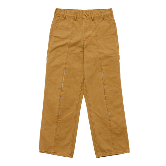 Knee Pleat Painter Pants