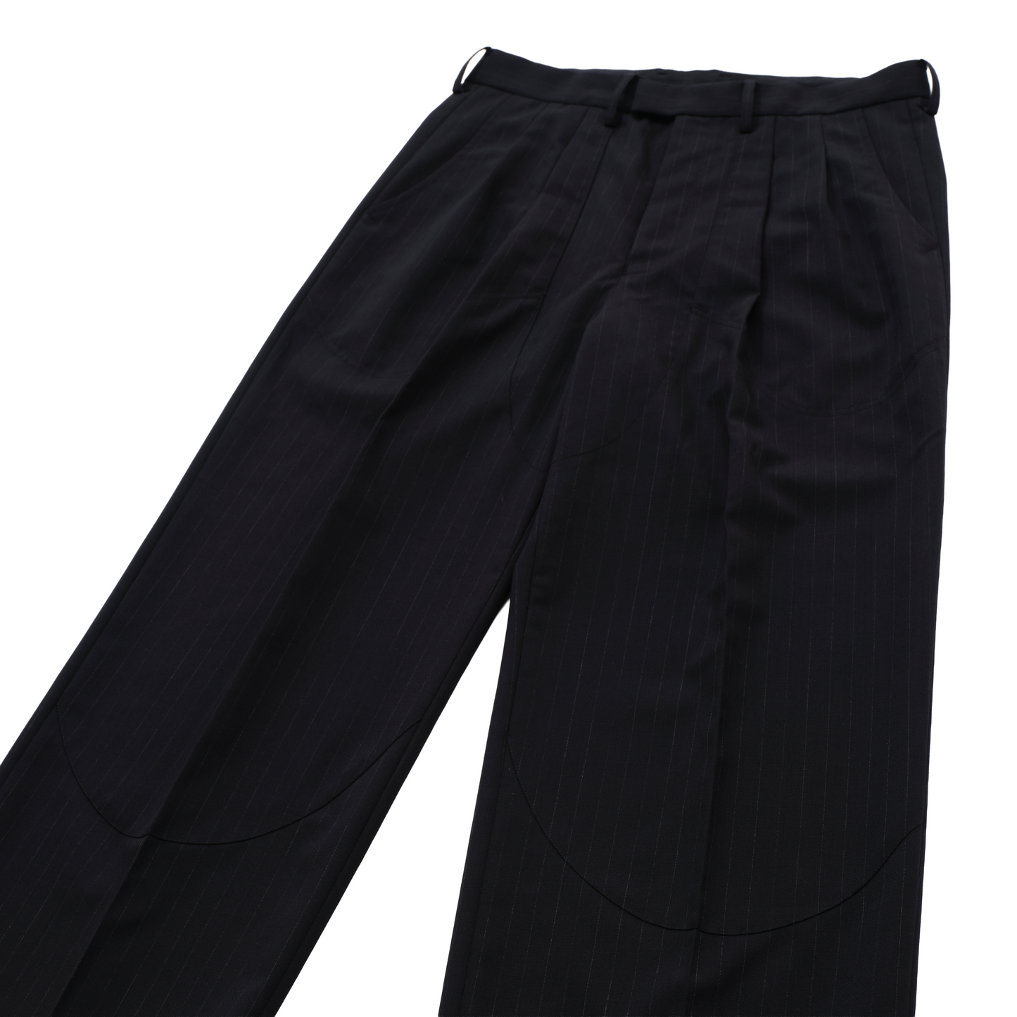 Double Knee Double Pleat Trousers