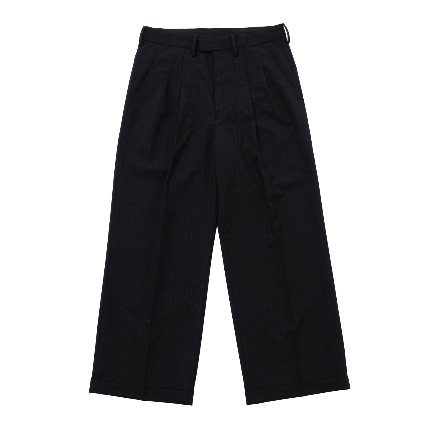 Double Knee Double Pleat Trousers