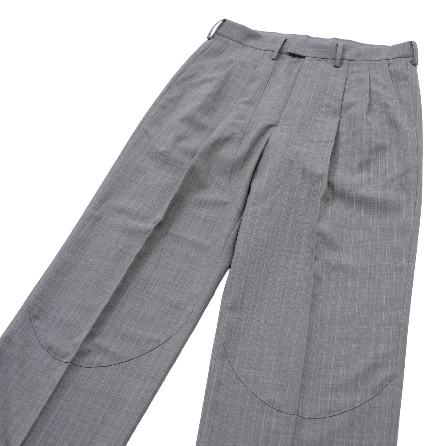 Double Knee Double Pleat Trousers